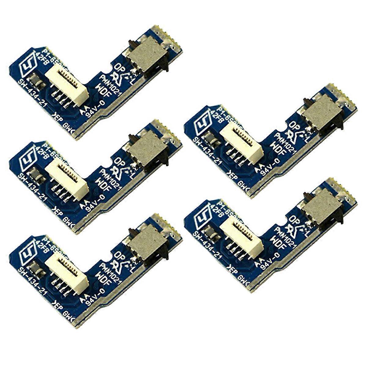 New Great Performance Power on/Off Board Reset Switch for PS2 70000 Slim & Lite,5 Pcs of 1 Set(5pcs)