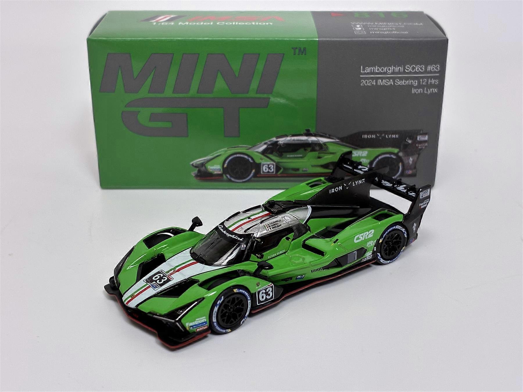 Lamborghini SC63 #63 Iron Lynx 1:64 Scale Mini GT MGT00816L