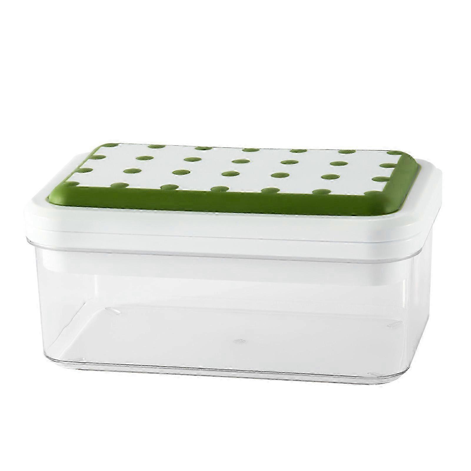 Ice Storage Ice Tray Square Ice Cube Tray With Lid Ice Ball Maker Mold For Freezer Reusable Ice Mold With Storage Container SZRH A-DS