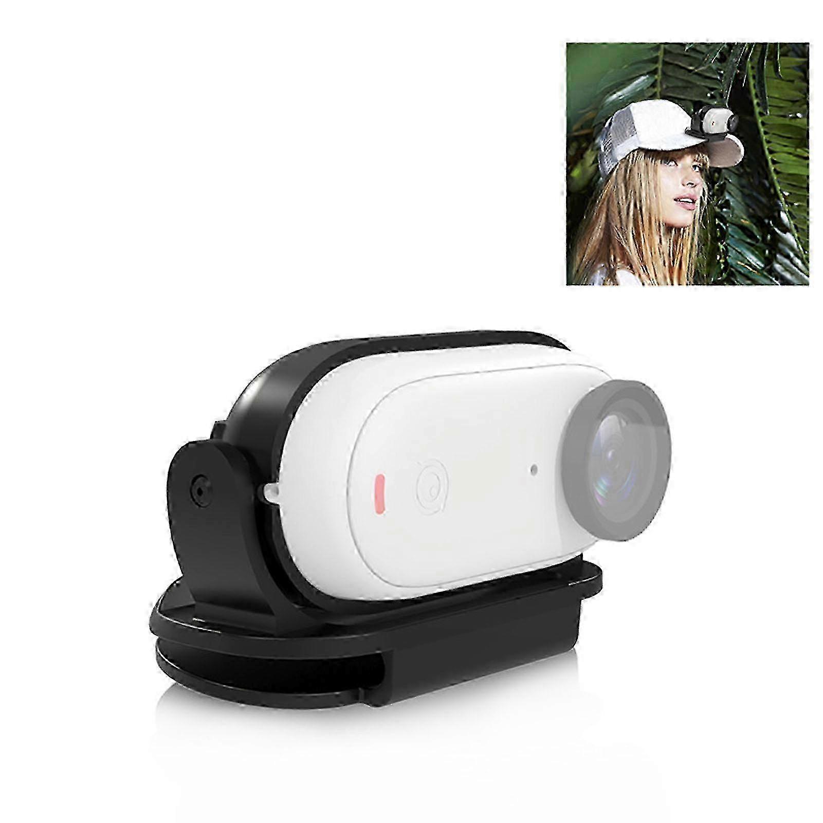 Adjustable Camera Clip Mount with Protective Cap for Insta360 GO3 and GO2