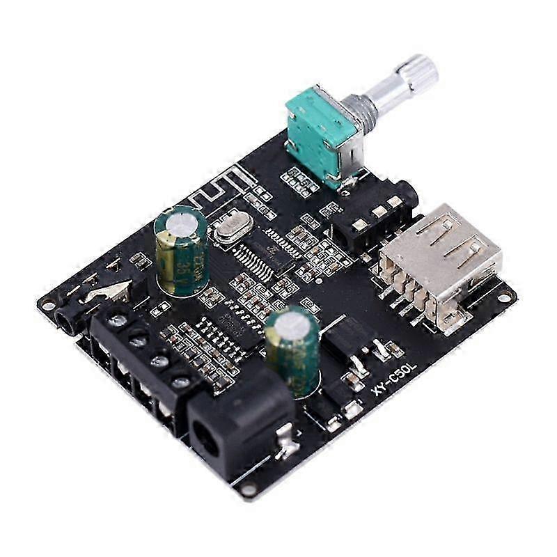 -C50L Bluetooth 5.0 Subwoofer Amplifier Board High Power Audio Stereo Amplifier Board 2X50W Bass AMP