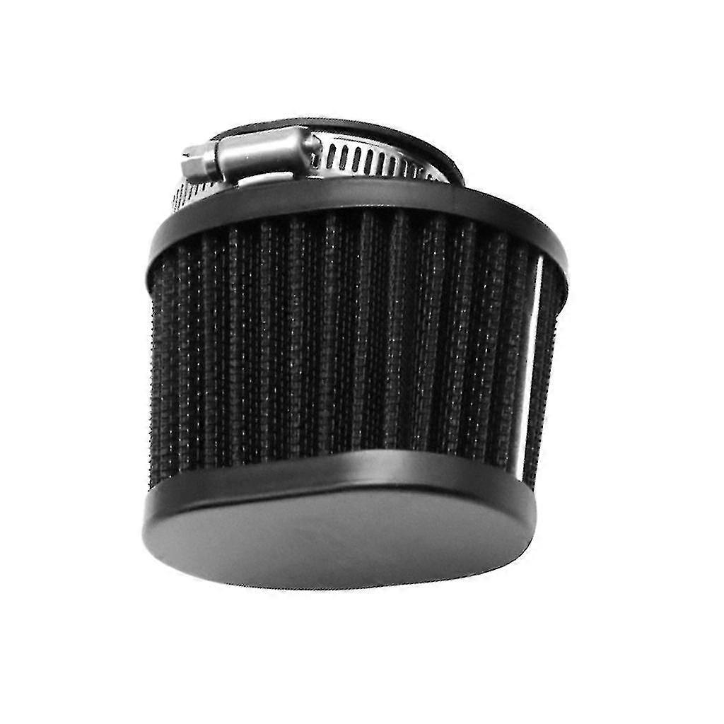 Motorcycle air filter, available in 38/42/45/50/55/60mm, prevents particles and boosts torque
