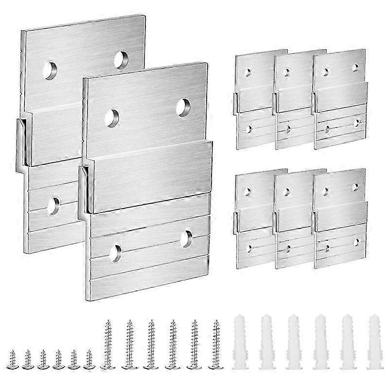 Z-bar mounting hardware for picture frame display