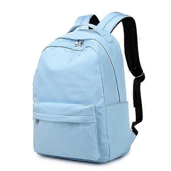 Large-size children's backpack, wear-resistant and splash-proof blue