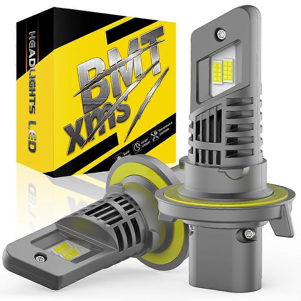 BMTxms 2PCS 9008 H13 LED Canbus H1 H7 H4 LED Headlight 9005 9006 H8 H11 9007 9004 Head Lamp For Honda Civic CR-V Accord Fit Jazz