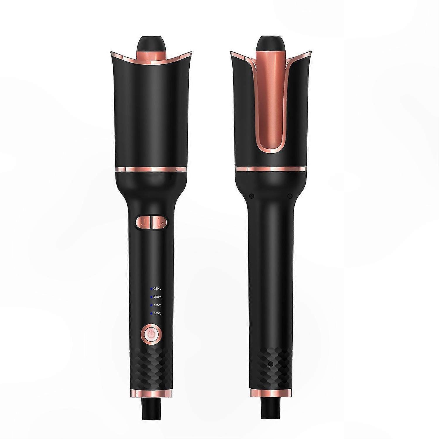 Automatic Hair Curler with 4 Temperature Settings, Anti-Scald, Anti-Tangle, Ceramic Curling Wand for Styling