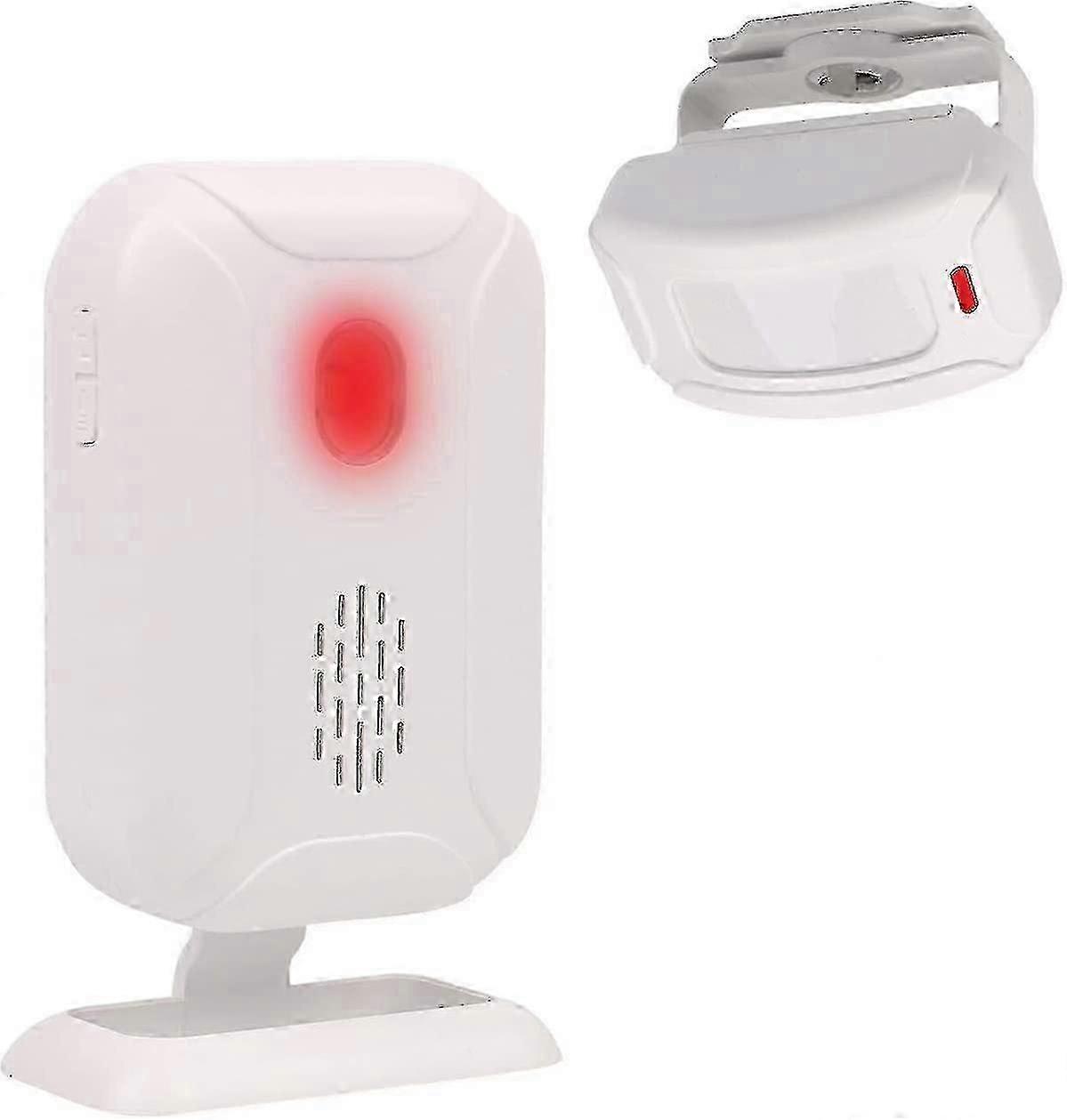 Wireless Motion Detectors Alarm System for Front Door & Shop, Compatible with Wireless Doorbell for Home & Mailbox