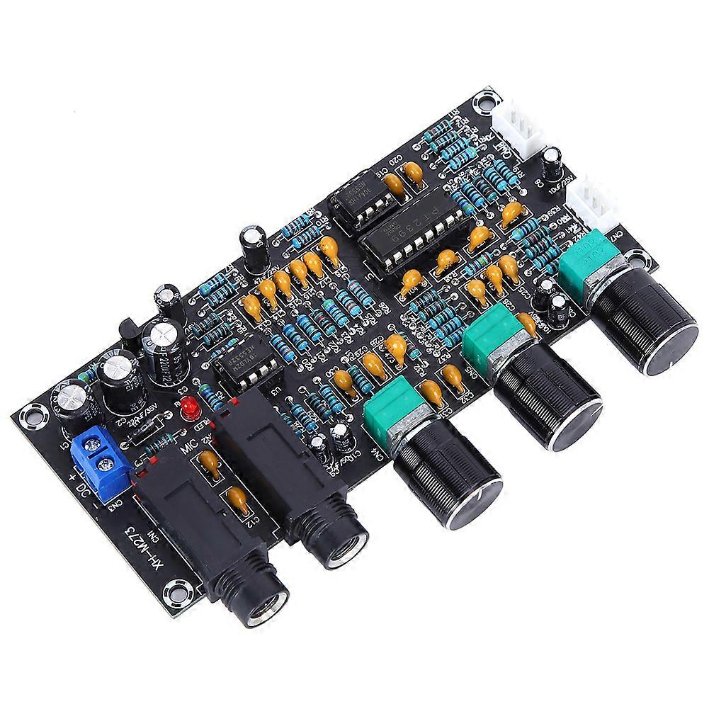 Amplifier Module Audio AMP Board 2‑Microphone‑Input 2‑Sound‑Channel XH‑M273 DC12‑24V