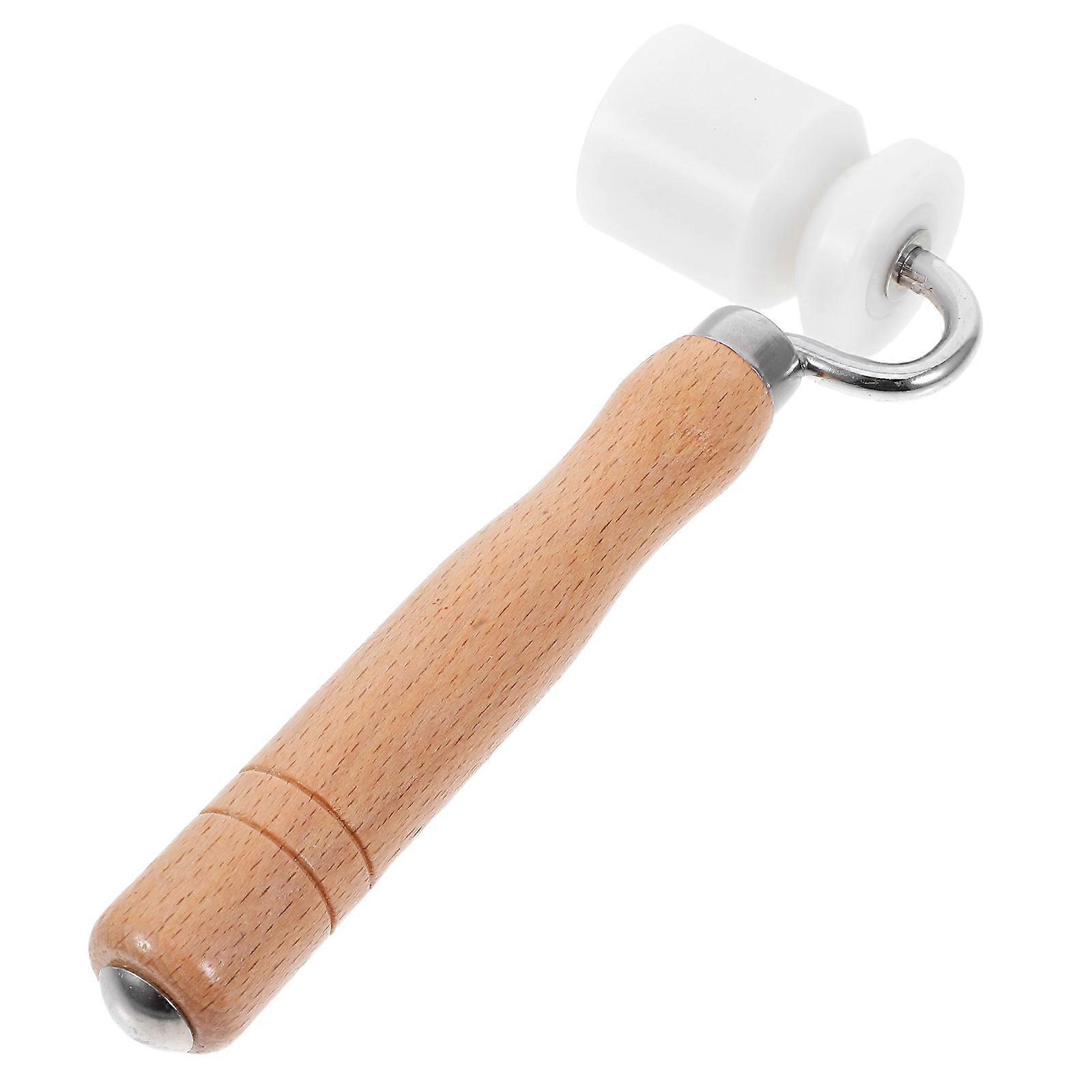 Seam Roller Wood Handle Tool for Smooth Wallpaper Rolling 2Pcs