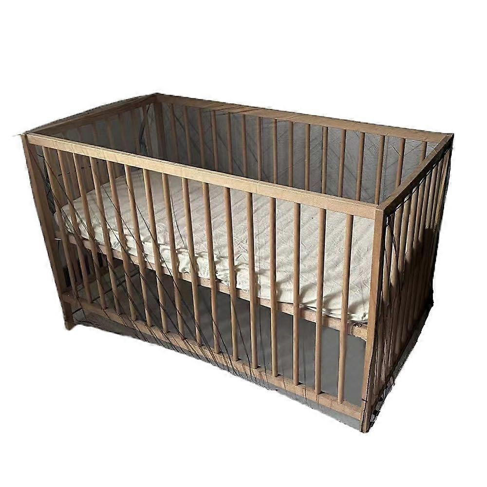 Mosquito Net For Baby Bed, Foldable And Lightweight, Universal Fit, Black, Easy Installation, For Home And Travel
