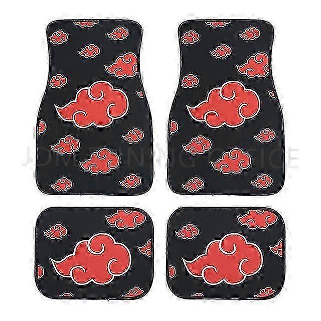 Car脚垫, 4-piece set, diving material, suitable for front and rear rows, stain-resistant and wear-resistant