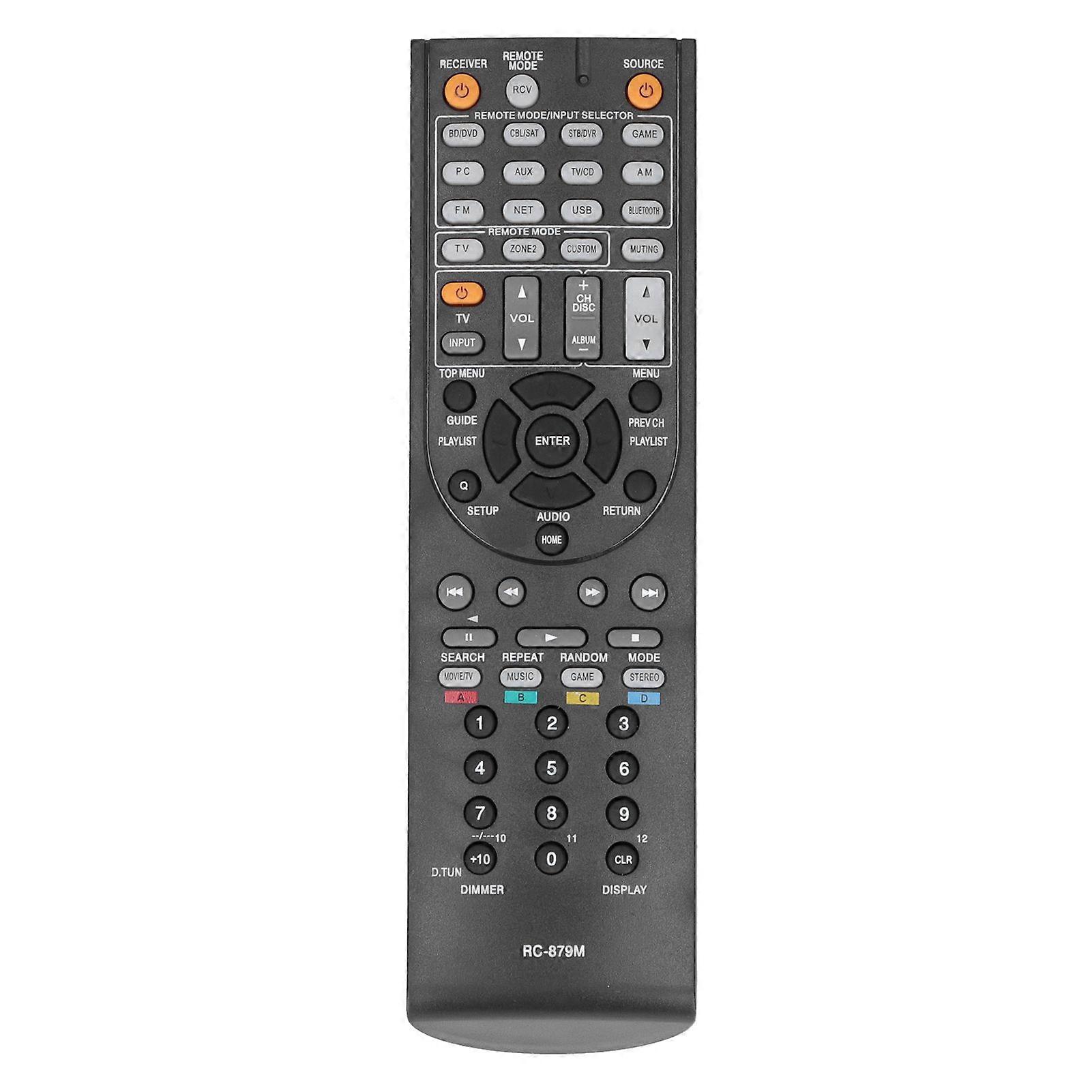 RC879M Replaced Remote Control for Onkyo AV Receiver TXNR535 TXSR333 HTR393 HTS3700 Accessories