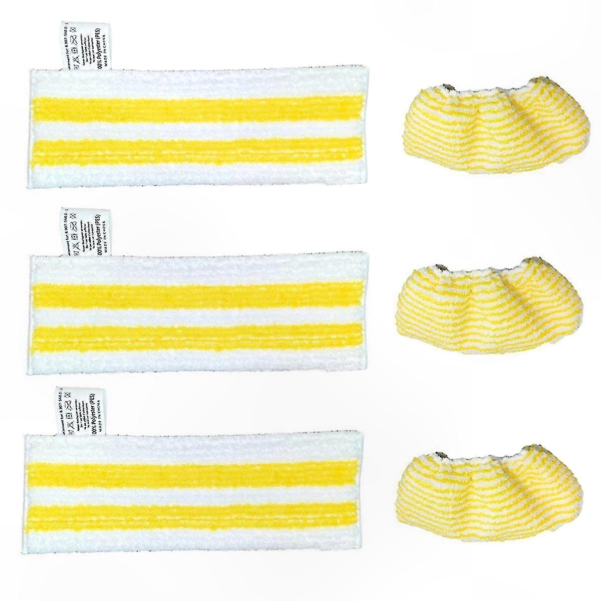 Microfiber Cleaning Pad Cover for Mop Cloth Rags EasyFix-Compatible Floor Cleaning Accessory