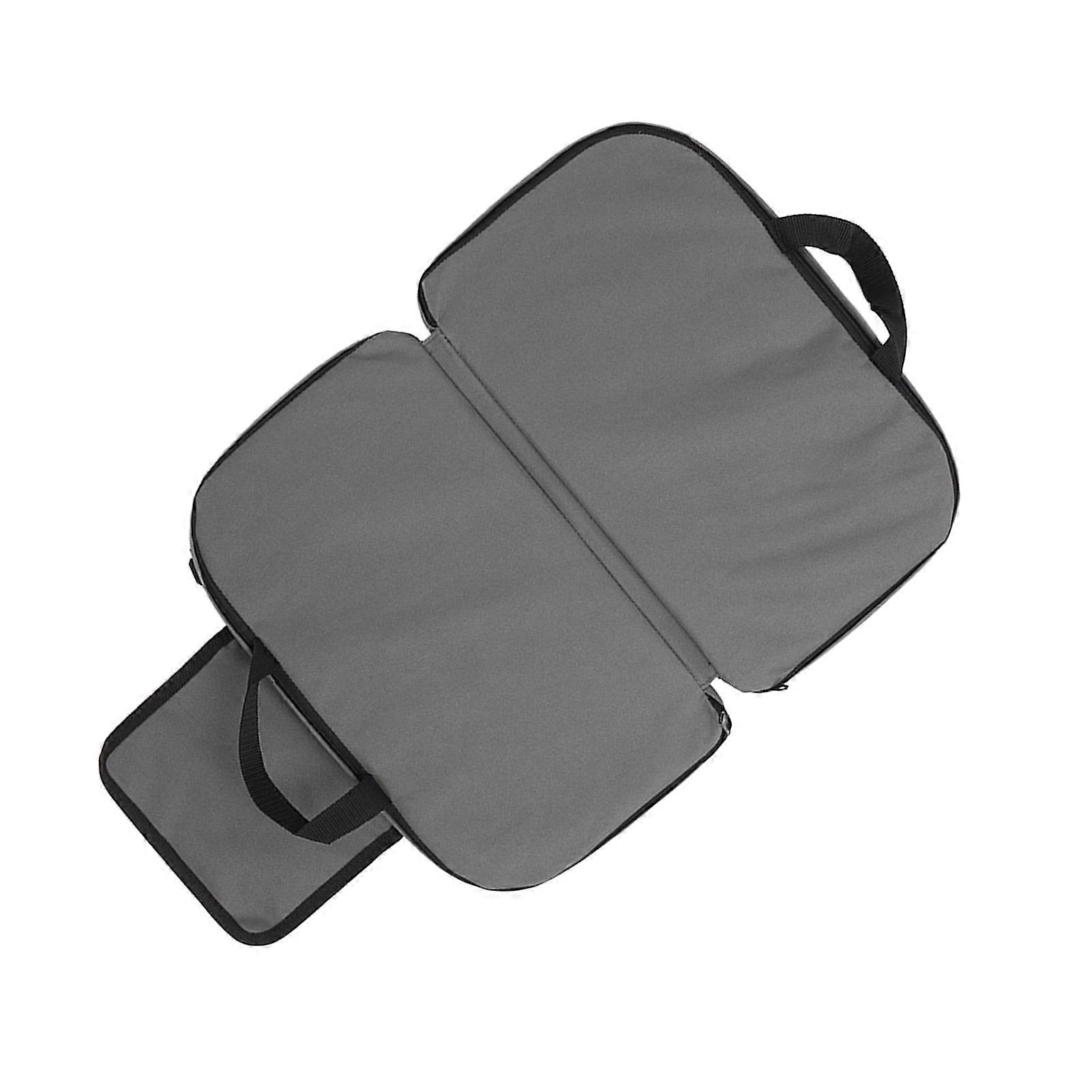Portable Foldable Heated Seat Cushion 3 Mode 46x36cm Gray