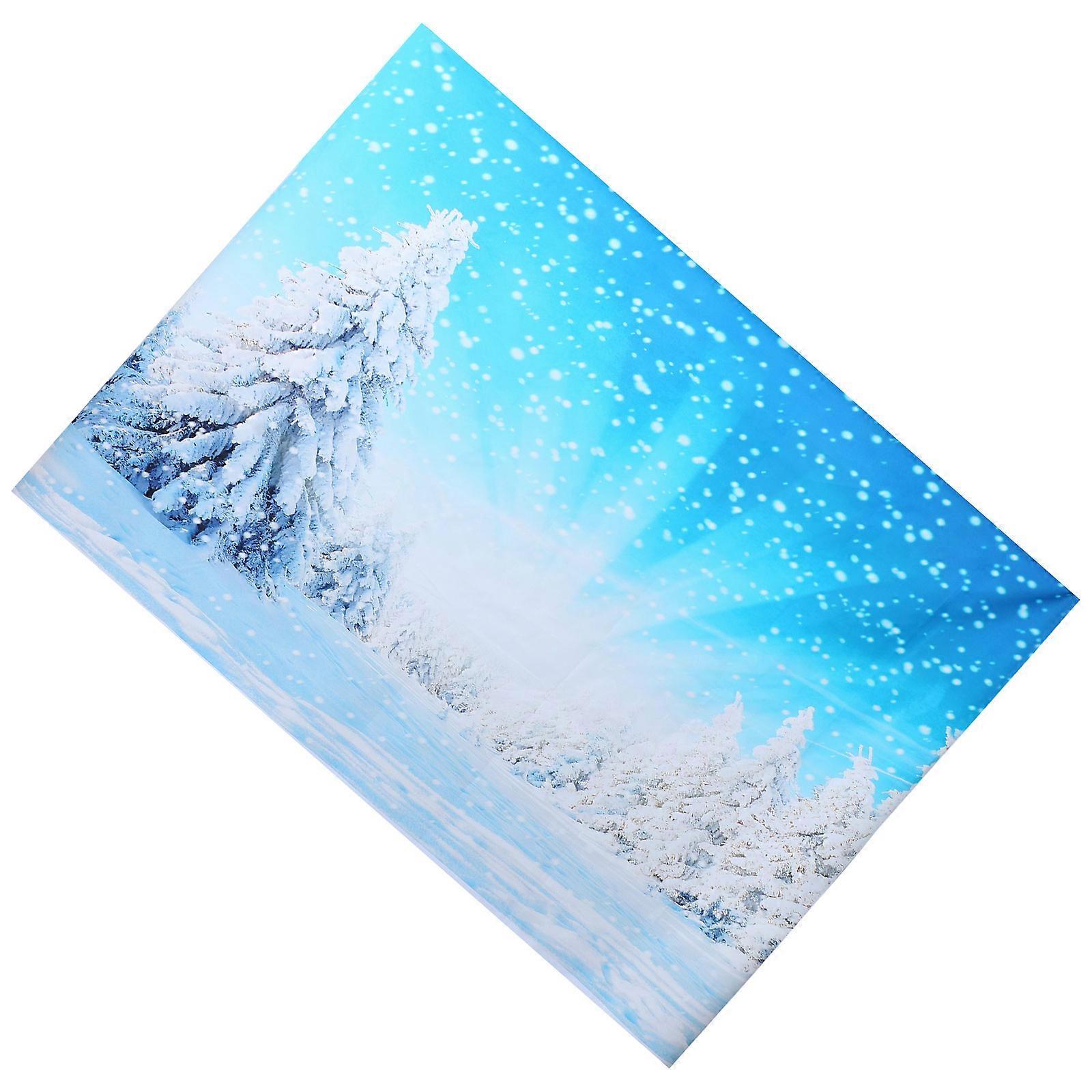 Christmas Backdrop for Decoration with Winter Snowflake Party