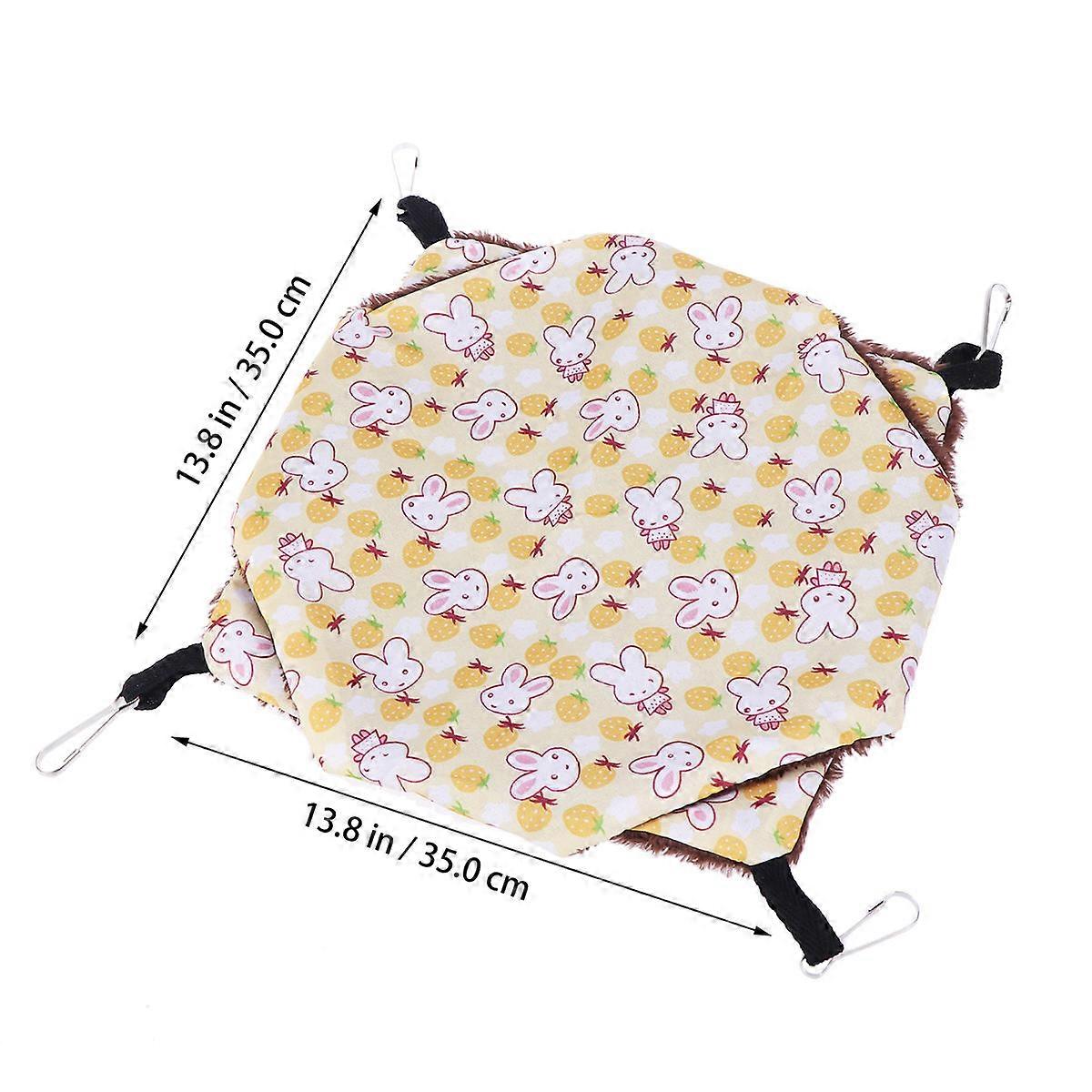 Pet Bedding Double Layer Mezzanine Hammock Small Pet Supplies Resting 1Pcs