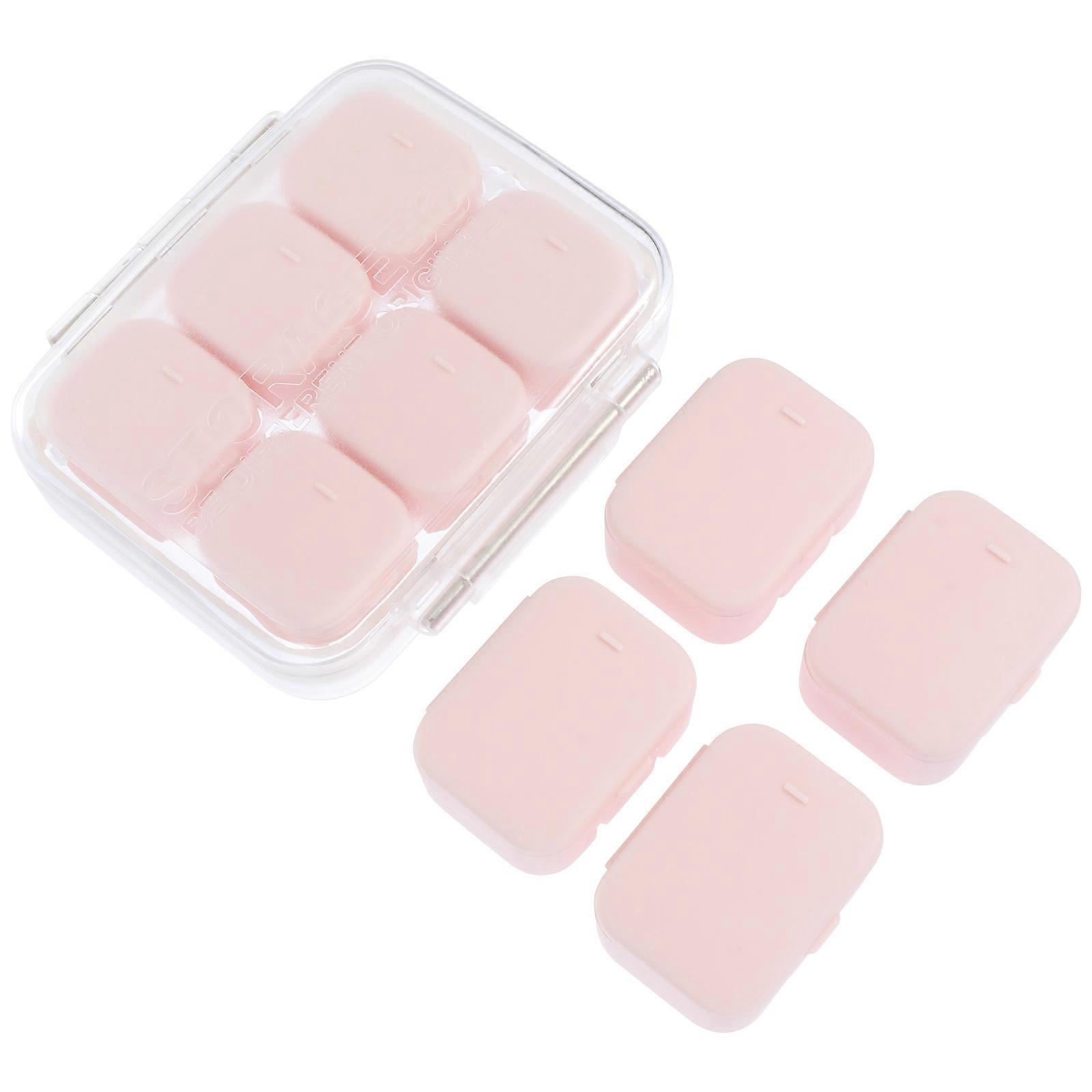 Weekly Pill Box for Storage Use 2Pcs Portable Waterproof Multi Compartments Case