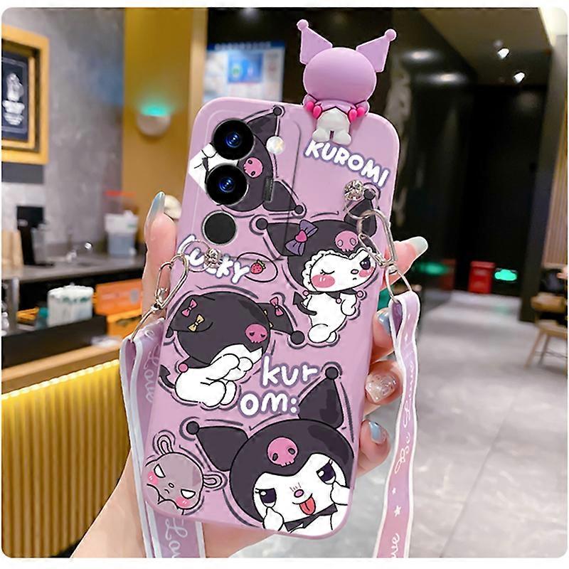 Kuromi Case For Samsung Galaxy S25 Ultra S25 Plus S25 FE A07 A17 A56 A26 A36 A16 A06 A55 A35 A25 A15 A05 M56 M16 M55 M35 Cover