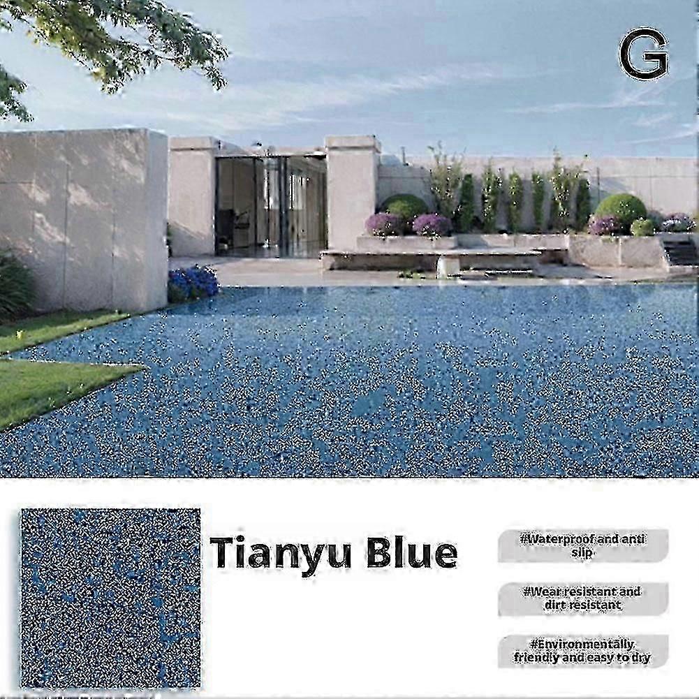 High-Gloss Epoxy Floor Paint for Garage Concrete, Marble Effect Protective Coating with Durable Finish for Concrete Surfaces