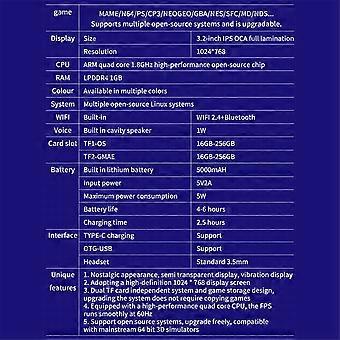 RGB20PRO Retro Handheld Game Console for GB/// Simulator A