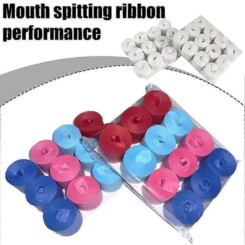 Magic Tricks Mouth Coils Paper Streamers from Mouth Magic Prop-2025-ss