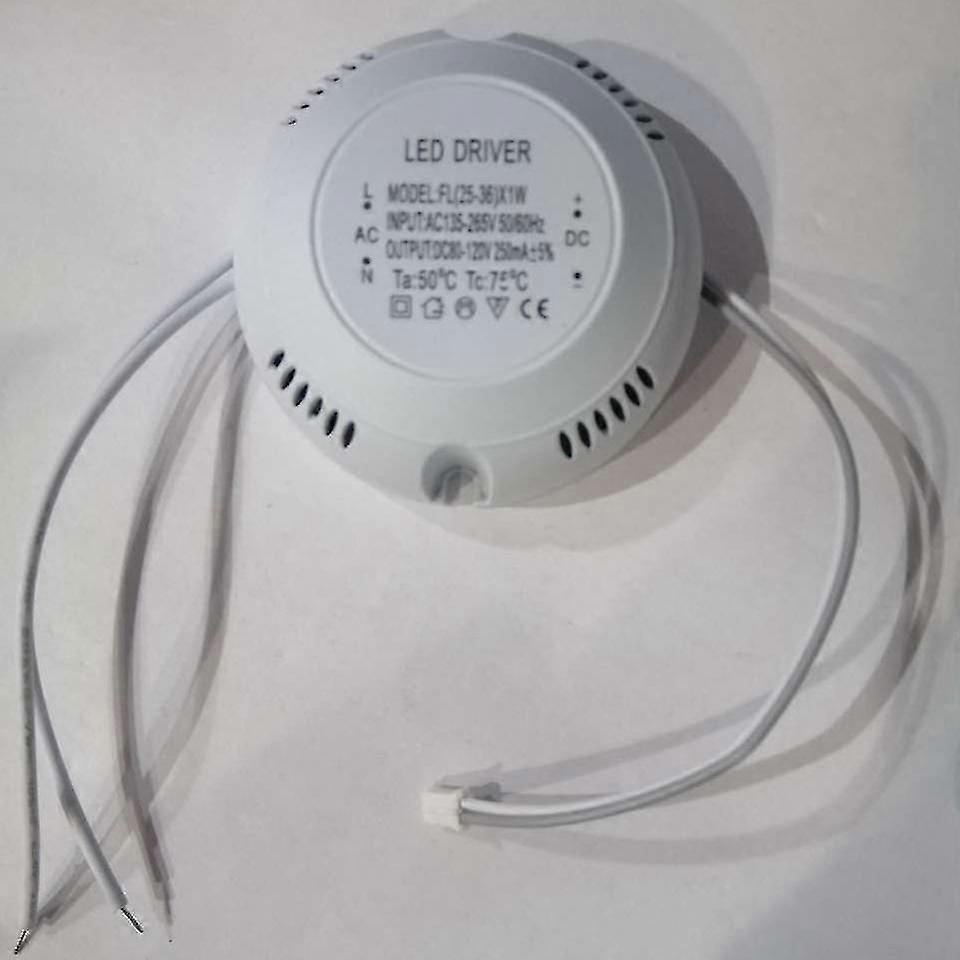 Led Driver Light Transformer Power Supply Adapter For Led Lamp/bulb Round Shell