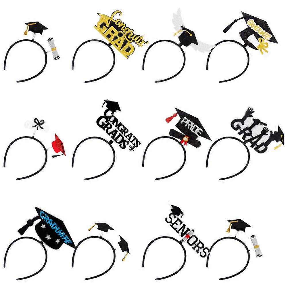 Student Graduation Headbands for Decoration 36Pcs Mixed Style