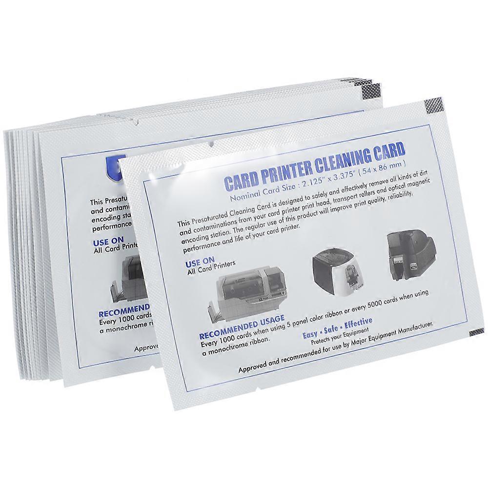 Card Machine Cleaner for Terminal Cleaning Cards Maintenance 20Pcs Kit
