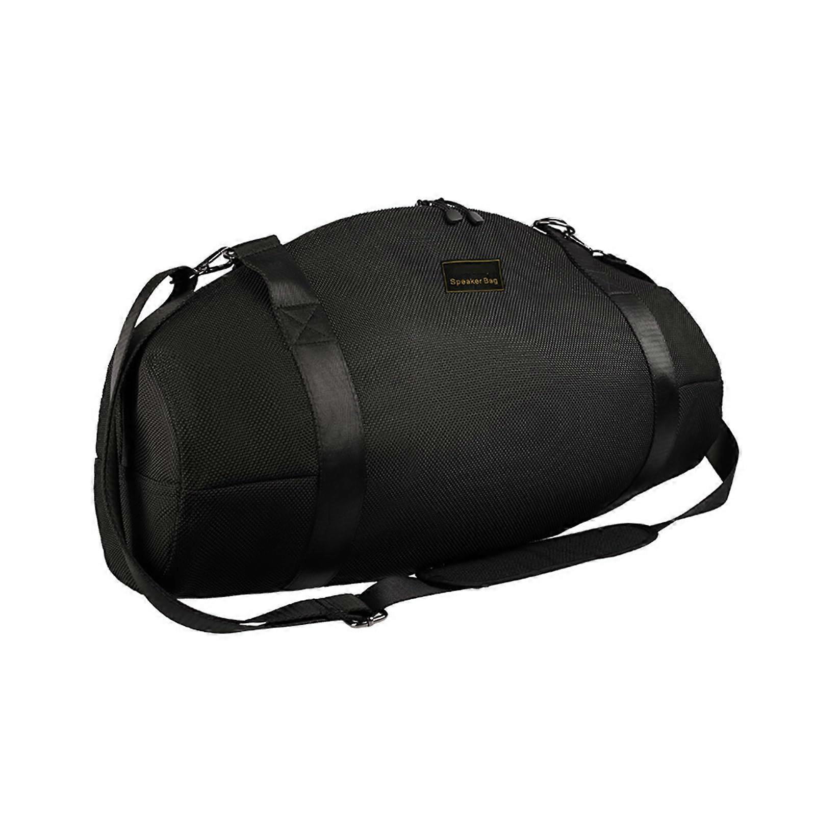 Portable Speakers Case For Boombox, Mesh Fabric Cover, Storage Bag With Shoulder Straps