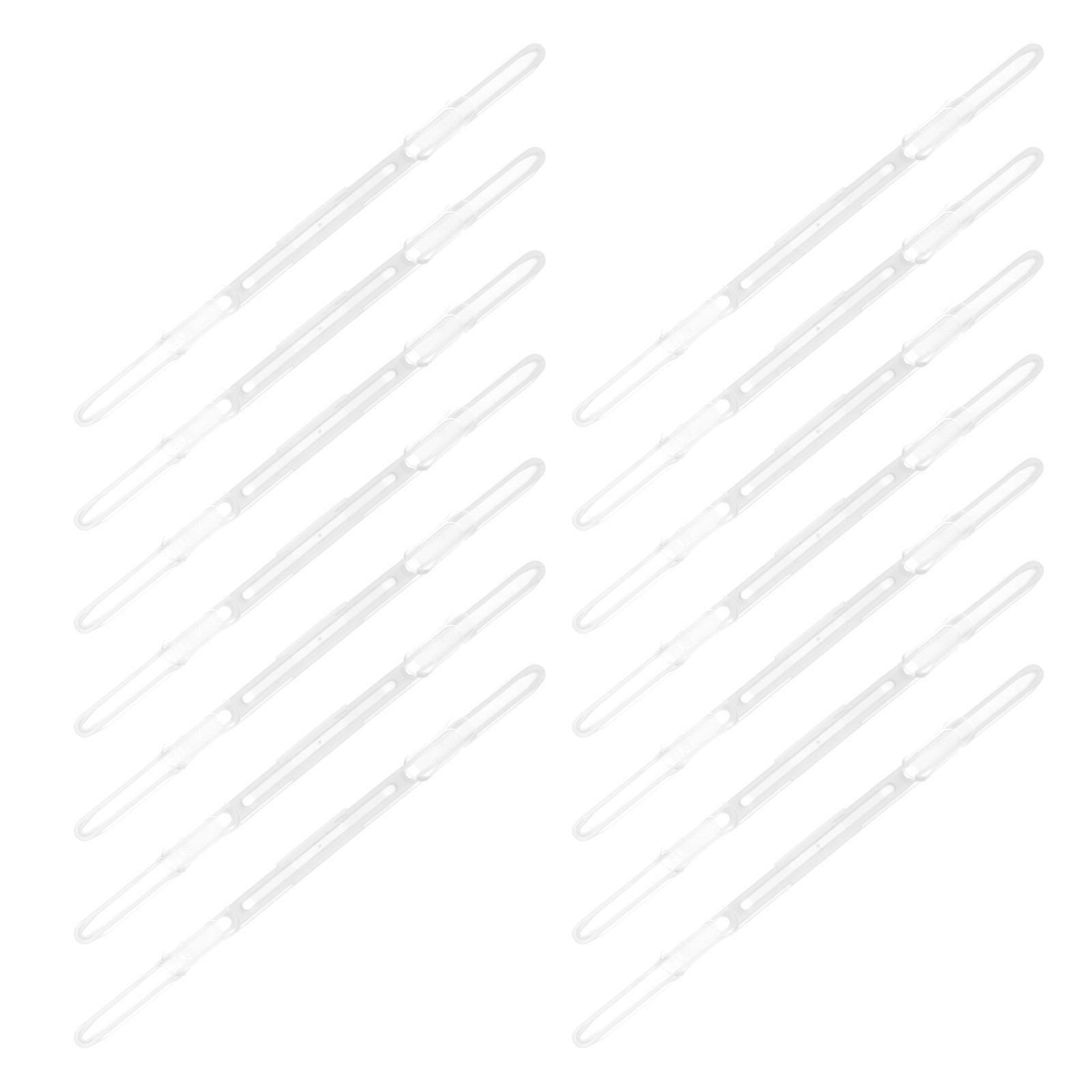 Multi-Functional Plastic Binder Clip for Paper Fasten 100Pcs Clips