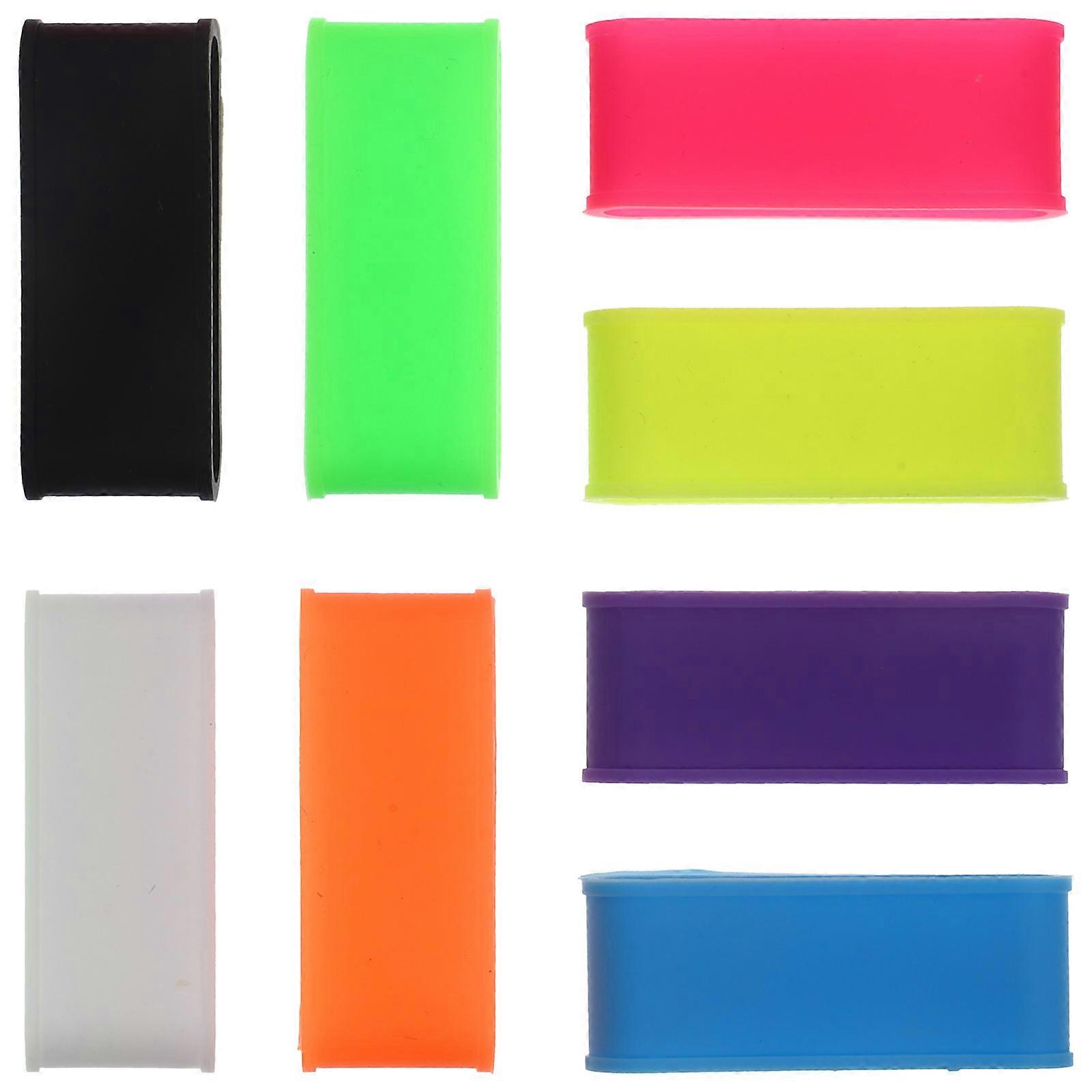 Elastic Racket Ring Badminton Accessories Round Shape Lightweight Design 8Pcs