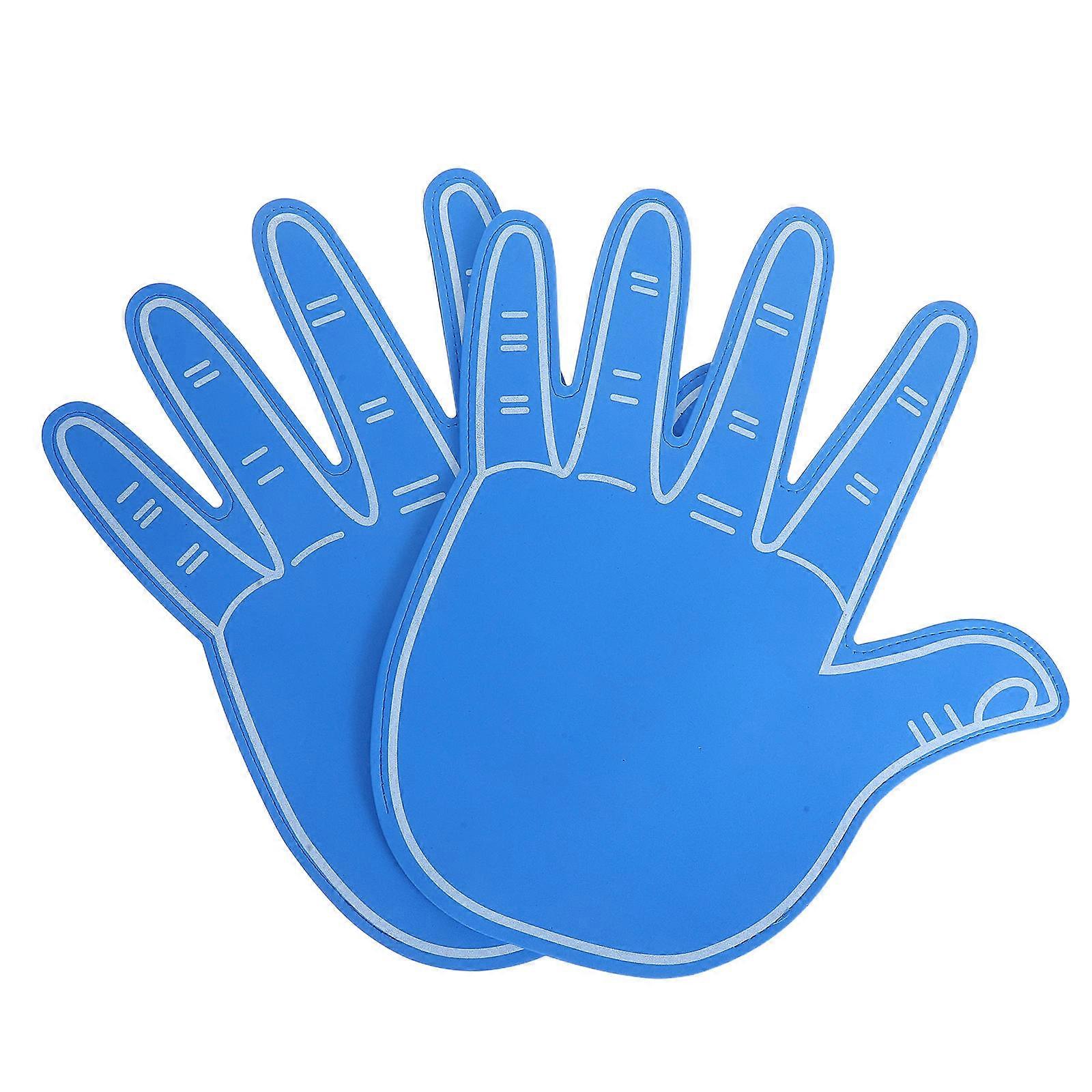 Giant Foam Hand Cheerleading Props 10Pcs For Sports Events And Concerts Made From EVA Lightweight For Enhanced Team Spirit