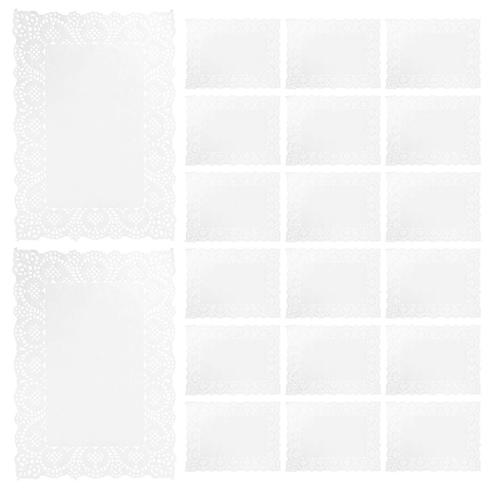 Decorative Paper Placemats Paper Lace Doilies for Cake Use 280Pcs