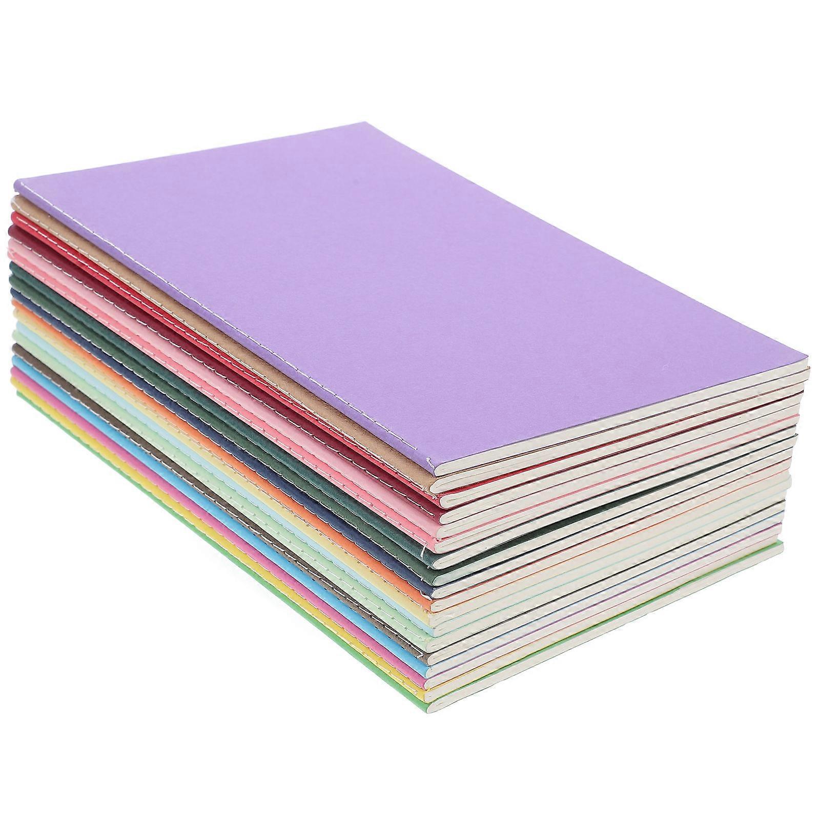 Mini Notepads Bulk A5 Notebooks Rectangular Shape Travel Journaling Professionals 18Pcs