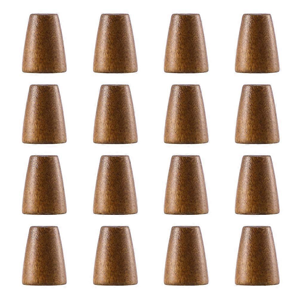Drawstring Cord Locks Wooden Rope Ends for Clothes 200Pcs Slide Fasteners
