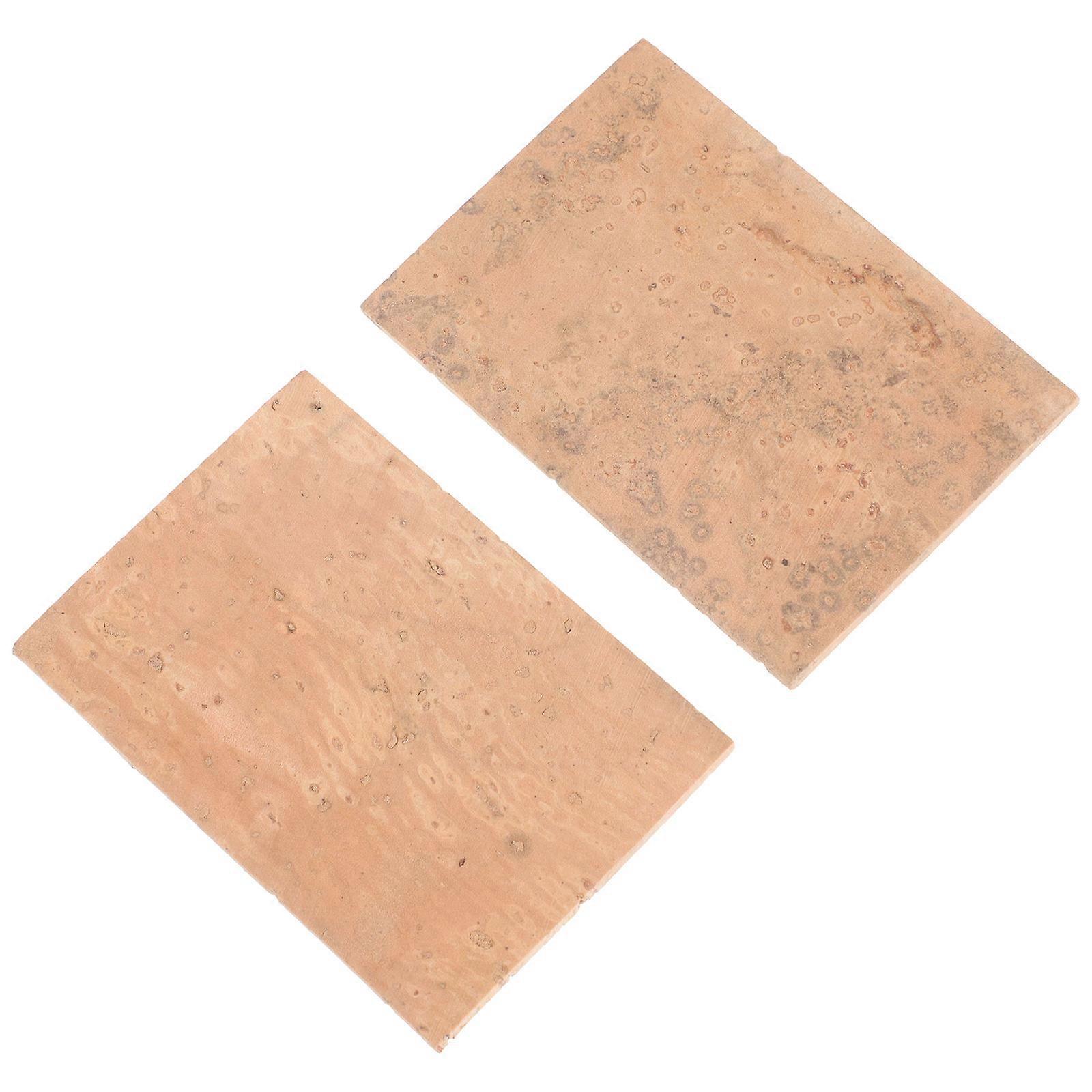 Saxophone Clarinet Cushions Cork Sheet for Instrument Repair 4Pcs Set