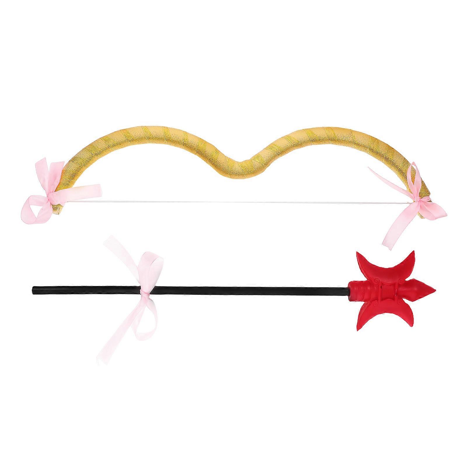 Valentine's Day Cupid Costume Prop Bow and Arrow 4Sets for Women