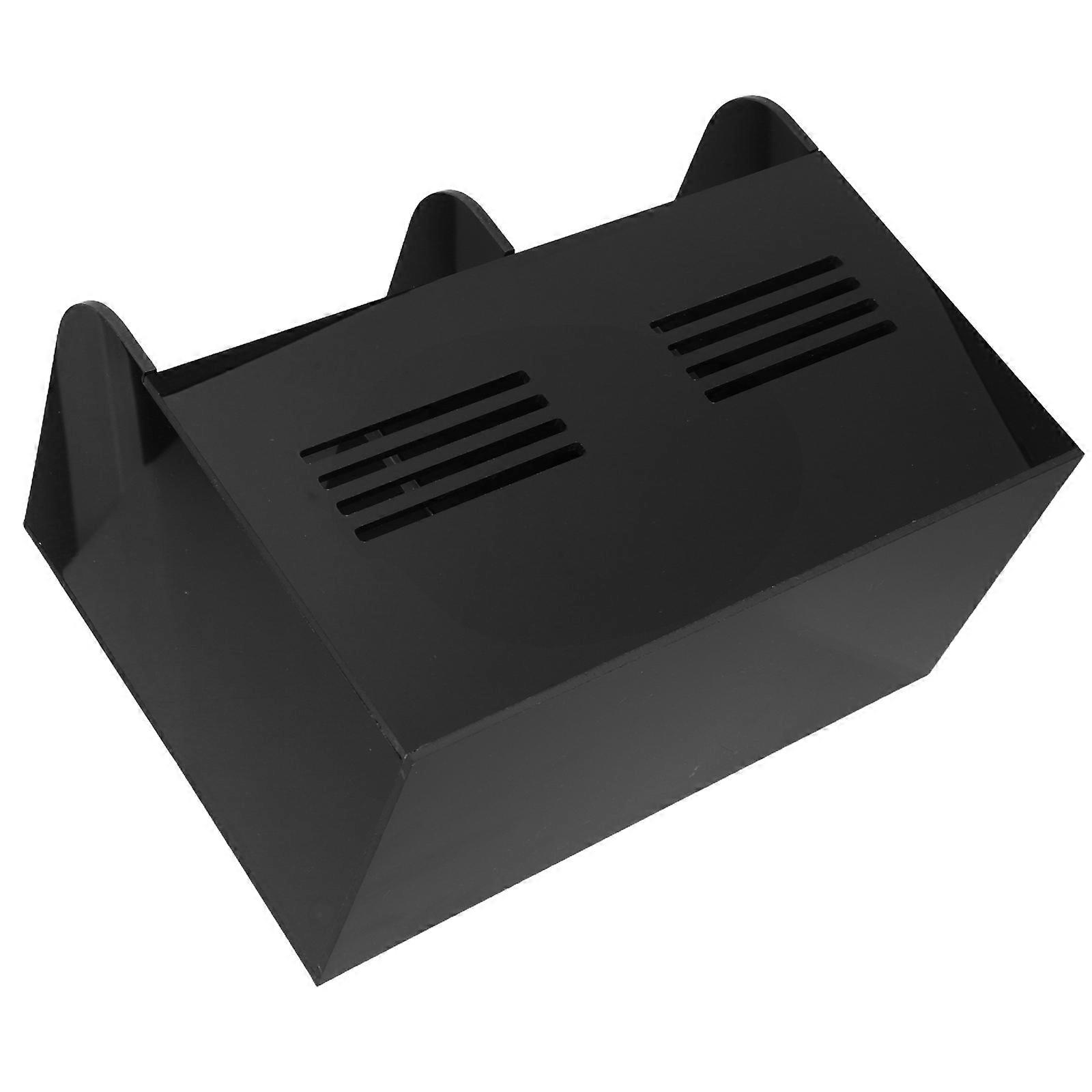 Compact Acrylic Kitchen Straw Organizer for Home and Office 2Pcs