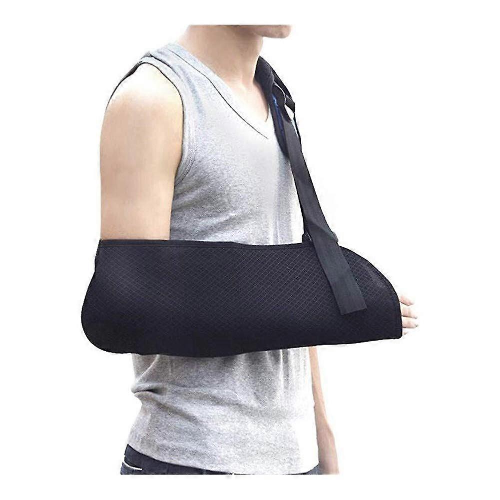 Arm Sling Breathable Immobilizer Rotator Cuff Sling For Dislocation/Fracture/Sprains Fits Adults/Children Size S