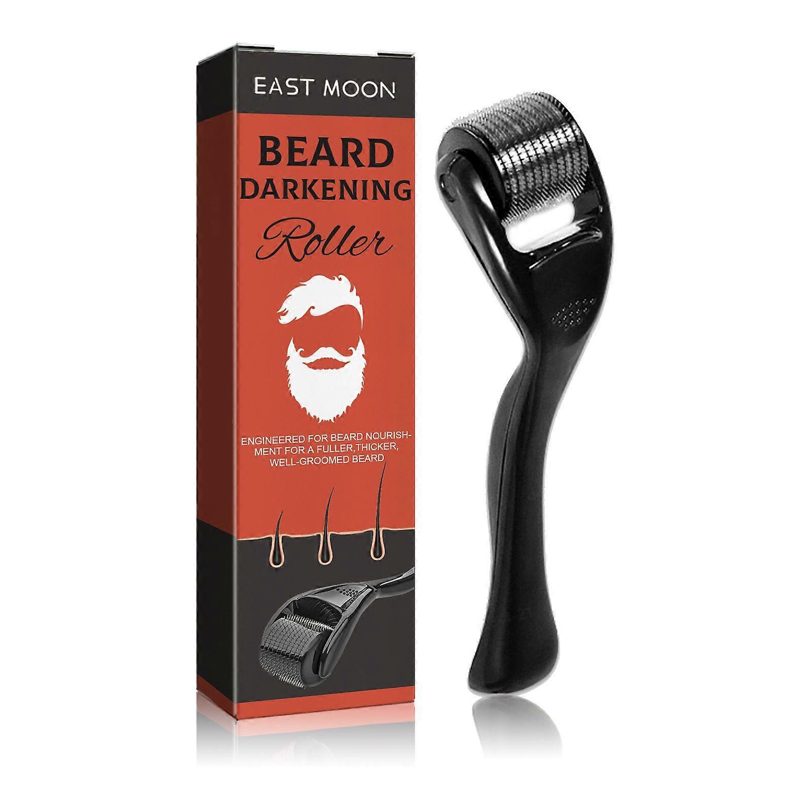 Beard care roller to moisturize and brighten the roots of beards for men 1pc