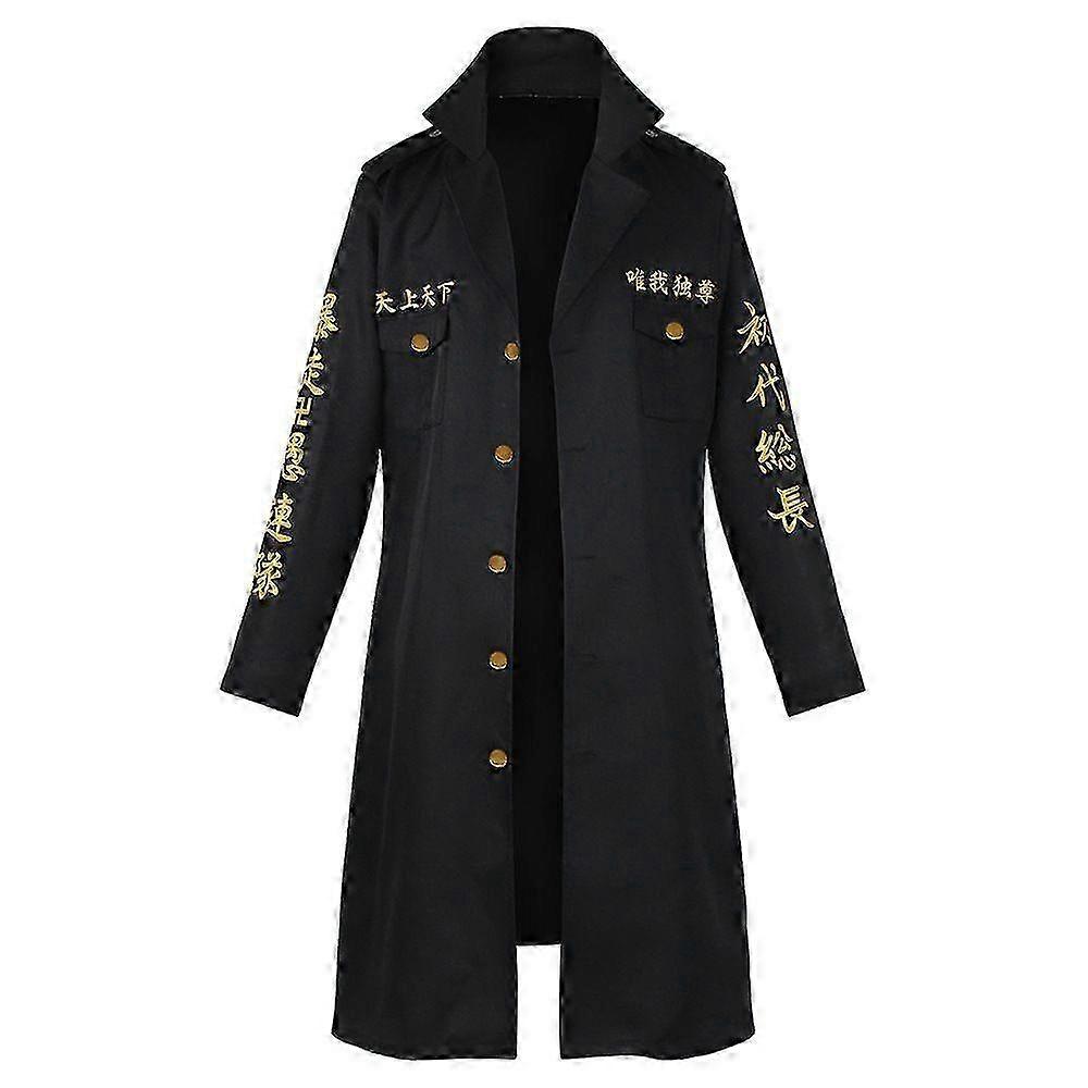 מעיל טרנץ' מייקי של טוקיו מנג'י גאנג - תחפושת קוספליי אנימה לגברים