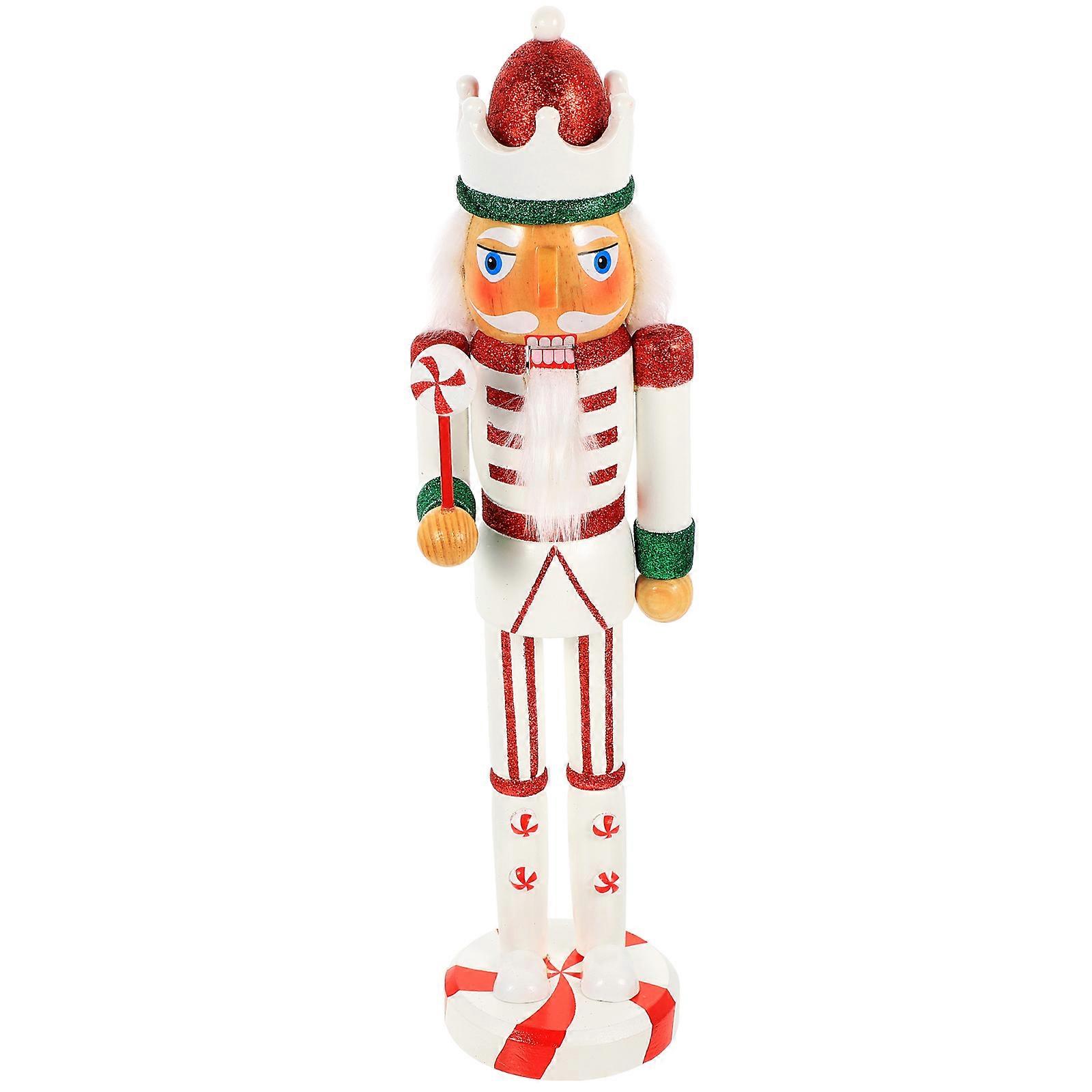 Wooden Nutcracker Soldier Nutcracker Decoration for Playing
