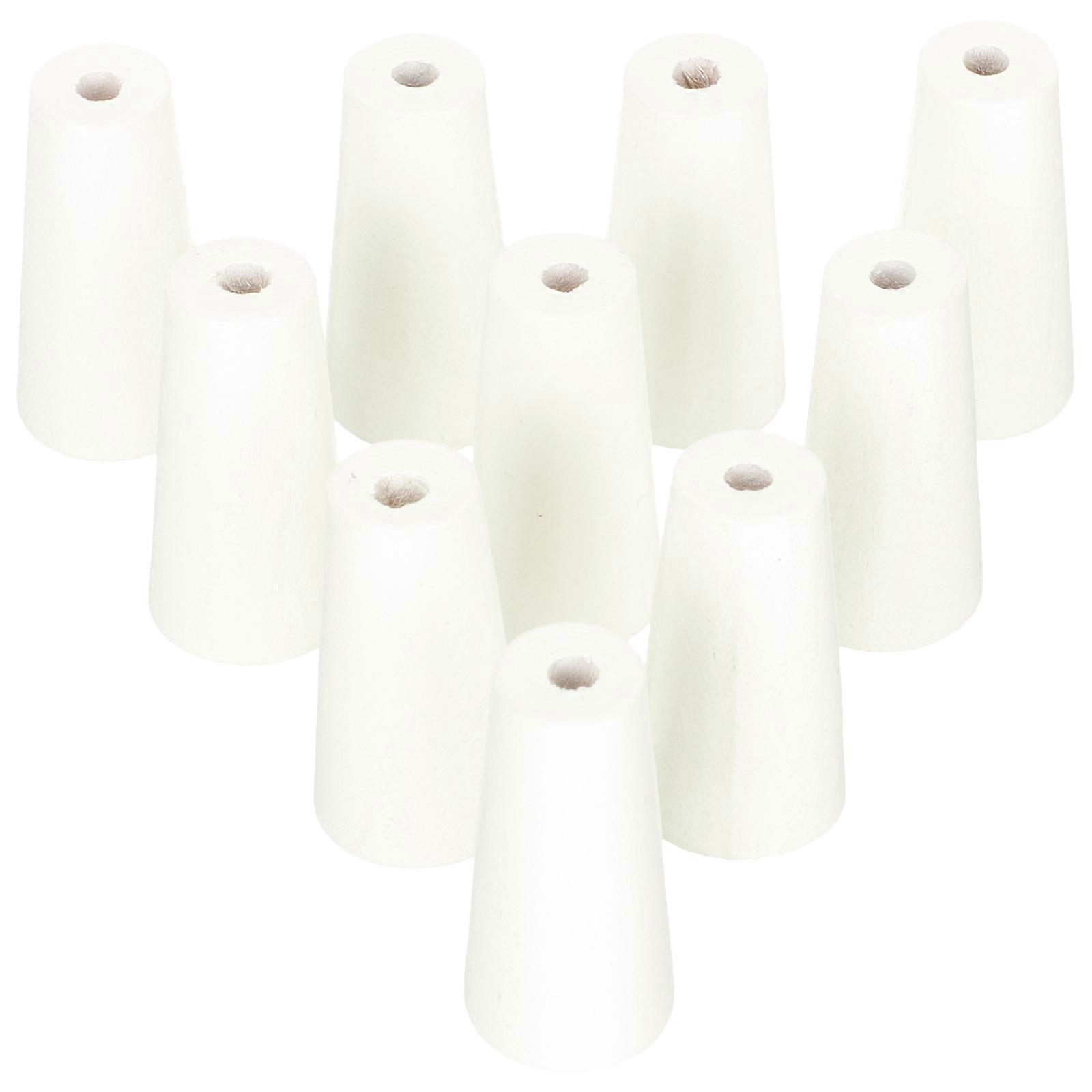 Window Blind Cord Knobs Wooden Pull Ends 48Pcs for Home Decoration