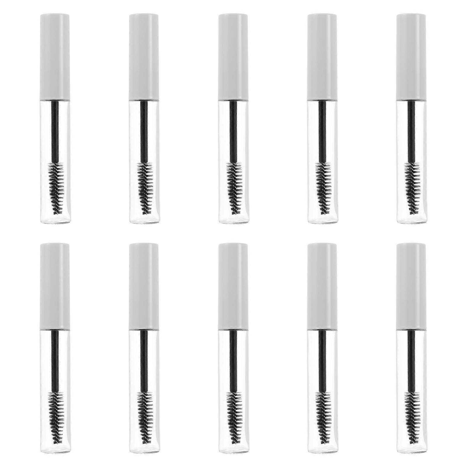 Empty Castor Oil Containers Mascara Tubes for Storage 20Pcs White