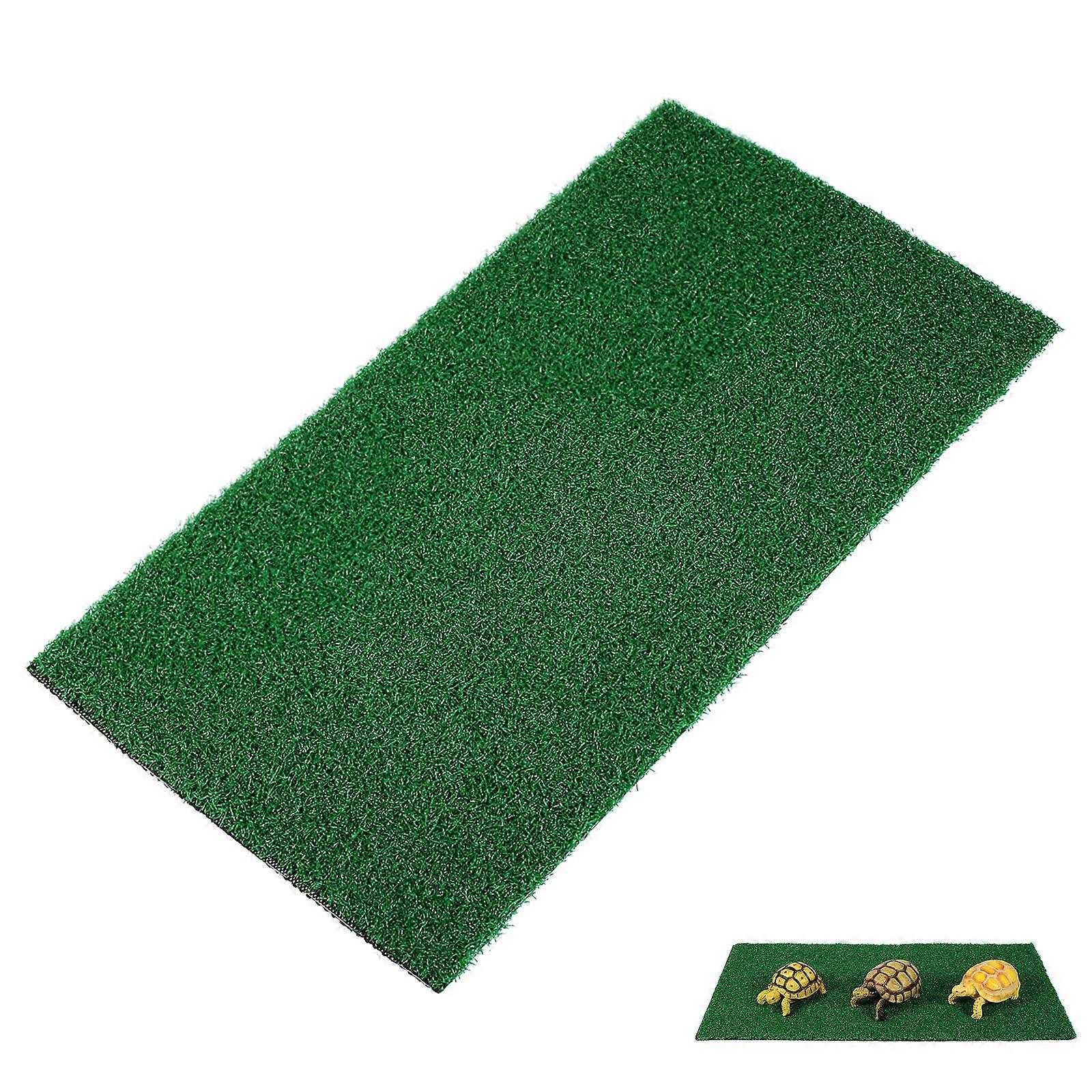 Green Turtle Basking Platform Turf for Aquarium Use 5Pcs Artificial Turf