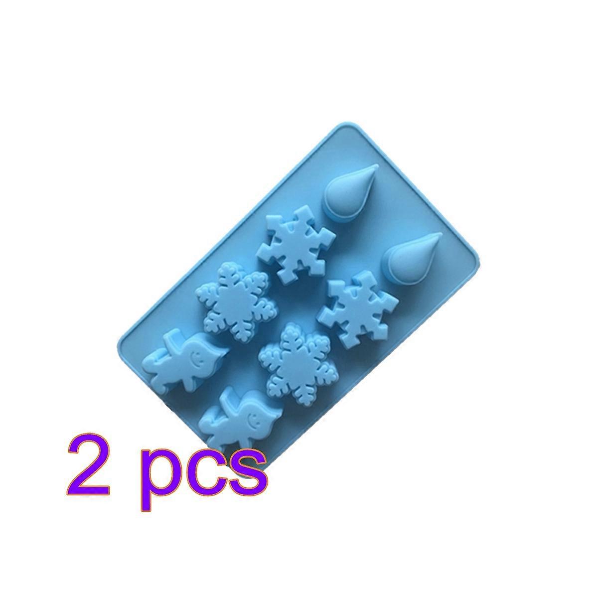 Chocolate Molds Ice Cube Tray for Silicone Cake Mold 2Pcs Set