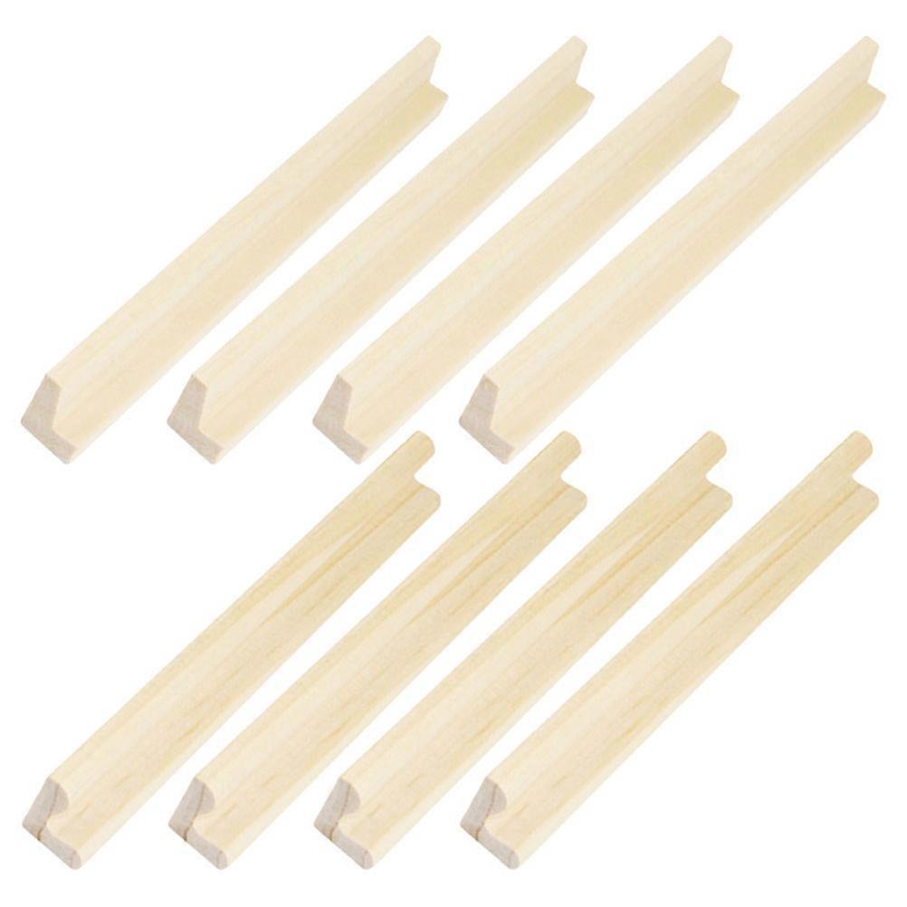 32Pcs Wooden Domino Trays For Domino Tiles Designed For And Friends Gathering In Khaki Offering Efficient Storage