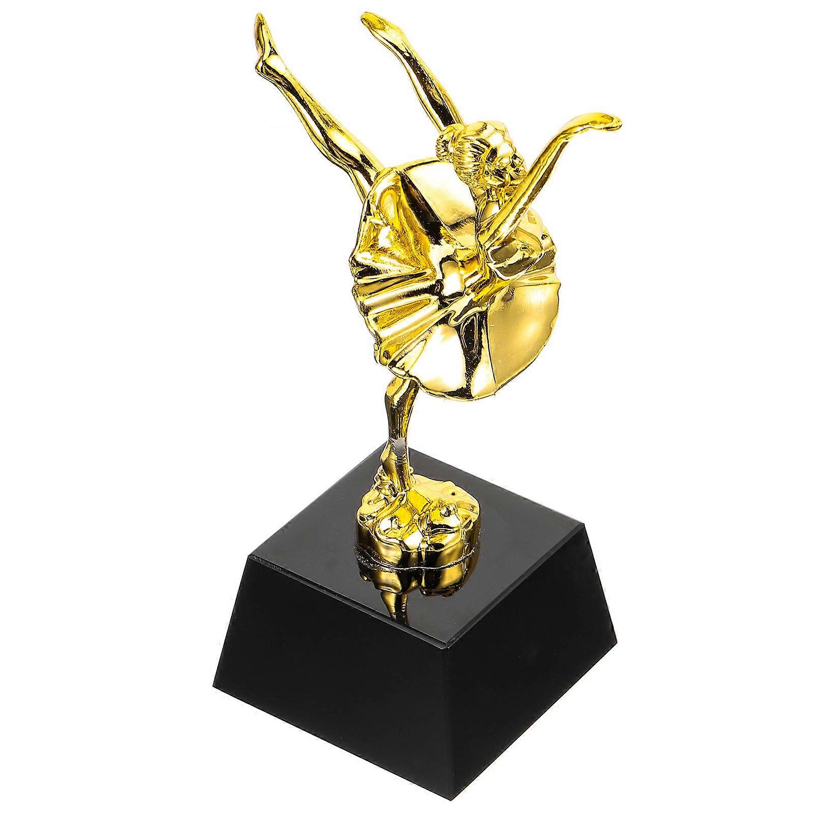 Award Trophy Ornament Dance Match Trophy Educational Events Silver 20cm 1Pack