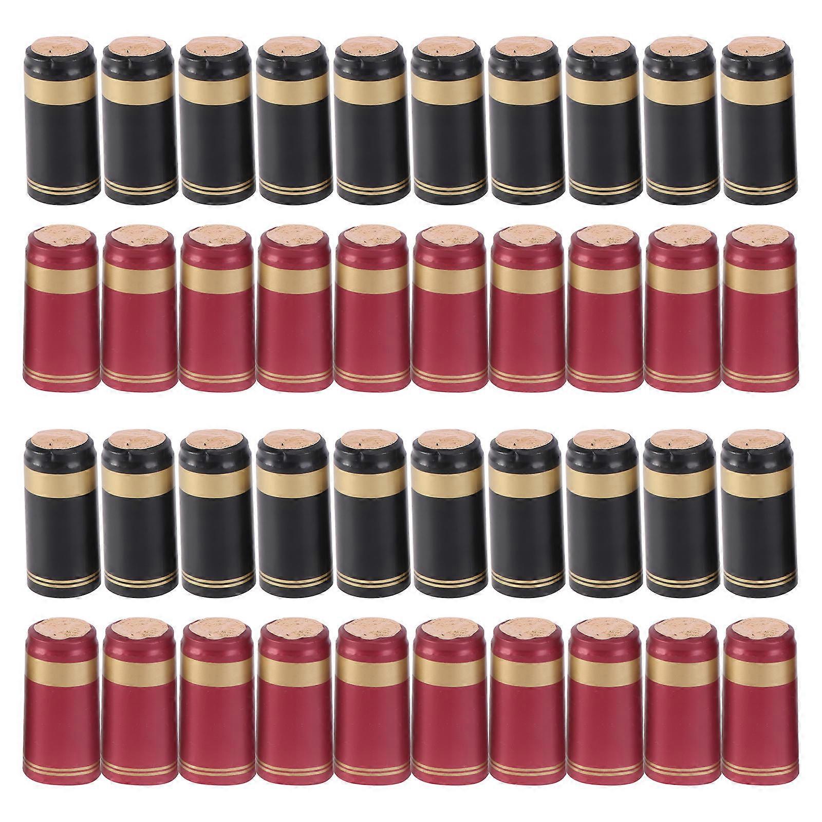 Heat Shrink Capsules Capsules for Protection 200Pcs Mixed Colors