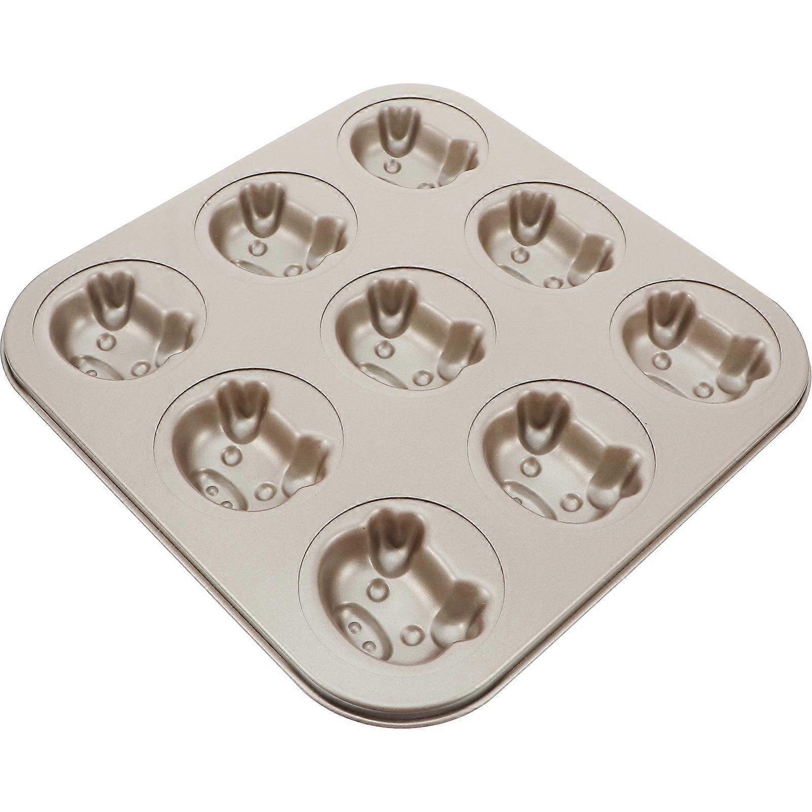 Cartoon Biscuit Molds Decorative Cutter for Baking Use 3Pcs Pack
